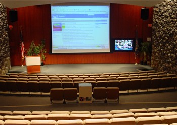 Picture of the auditorium
